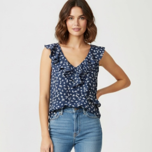 By&By ruffled Blouse, size M - Picture 9 of 10